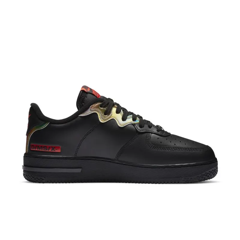 Nike Air Force 1 React Black Glow Habanero Red (CN9838-001)