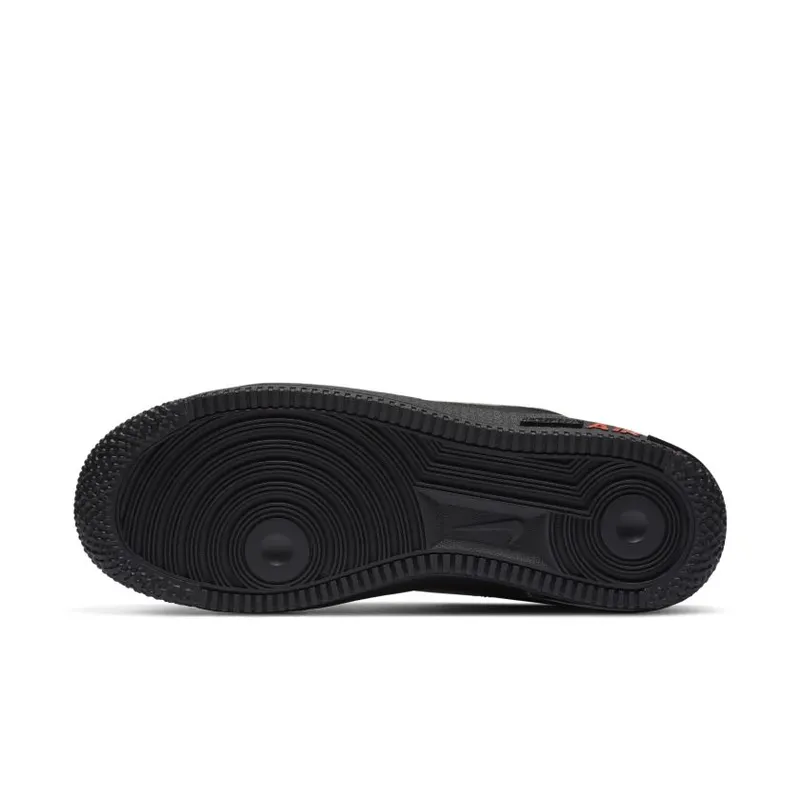Nike Air Force 1 React Black Glow Habanero Red (CN9838-001)