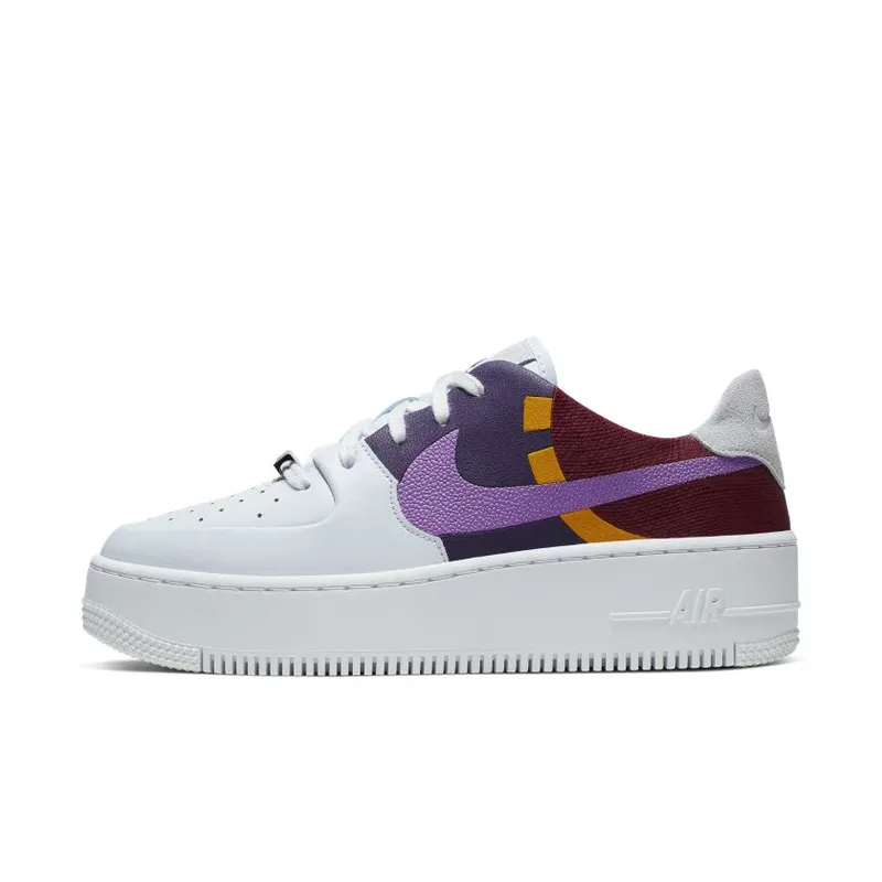 Nike Air Force 1 Sage Low LX Grey Dark Orchid (Women’s) (BV1976-003)
