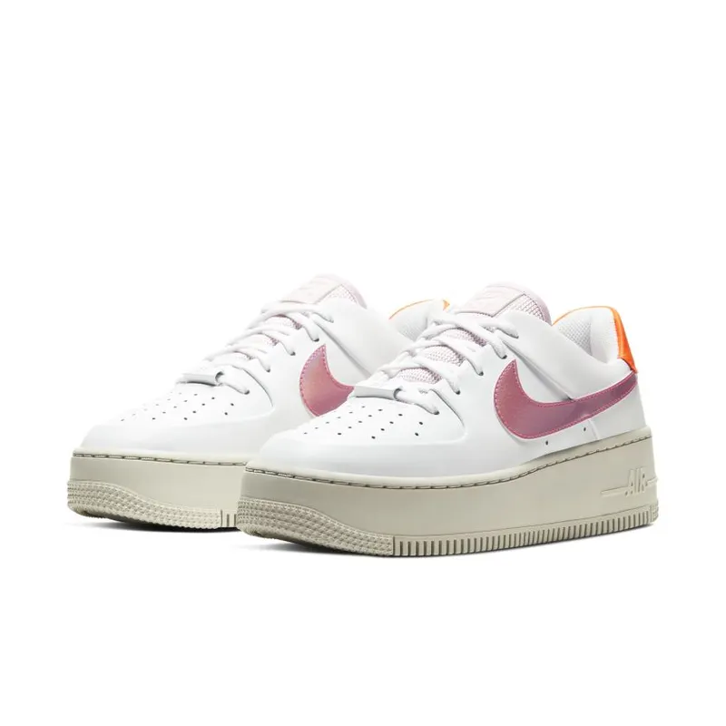 Nike Air Force 1 Sage Low White Digital Pink Pink Foam (Women’s) (CV3036-100)