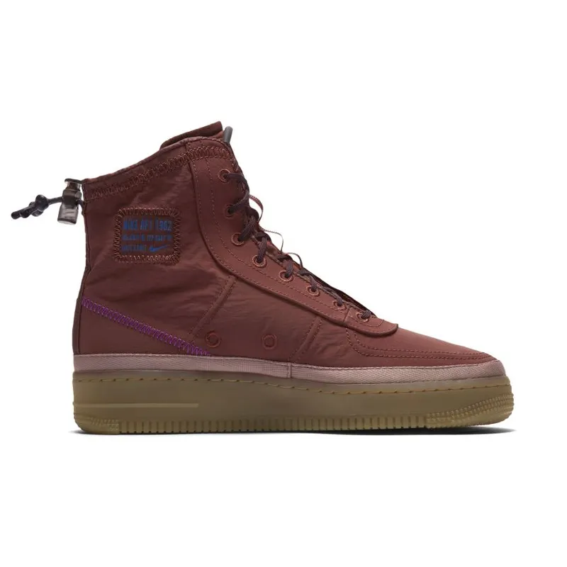 Nike Air Force 1 Shell Burgundy Ash (Women’s) (BQ6096-200)