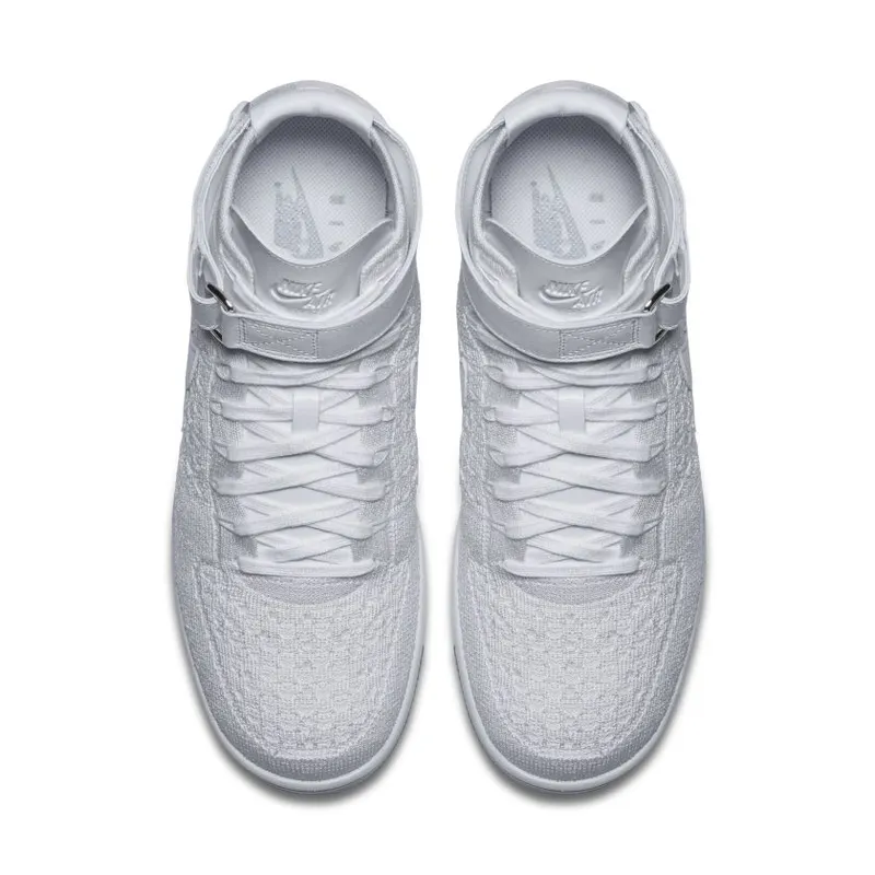 Nike Air Force 1 Ultra Flyknit Mid Triple White (817420-100)
