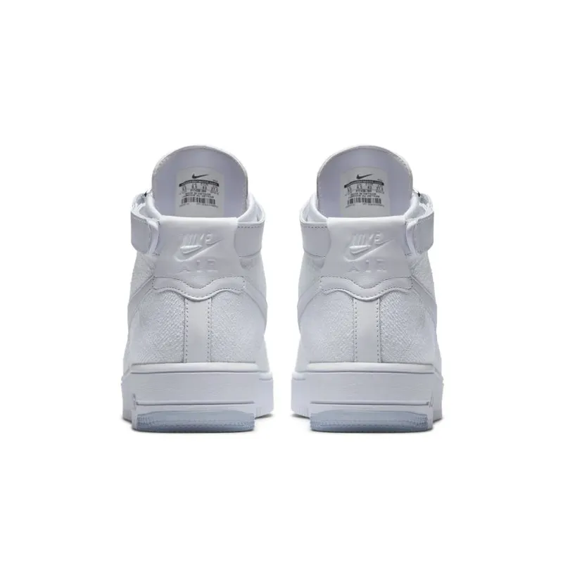 Nike Air Force 1 Ultra Flyknit Mid Triple White (817420-100)