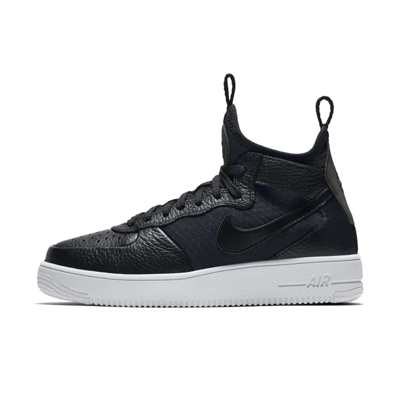 Nike Air Force 1 Ultraforce Mid Black White (Women’s) (864025-005)