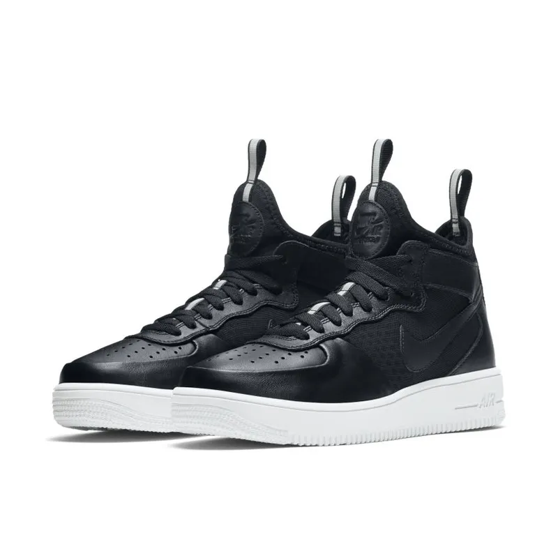 Nike Air Force 1 Ultraforce Mid Black/Black-White (Women’s) (864025-001)