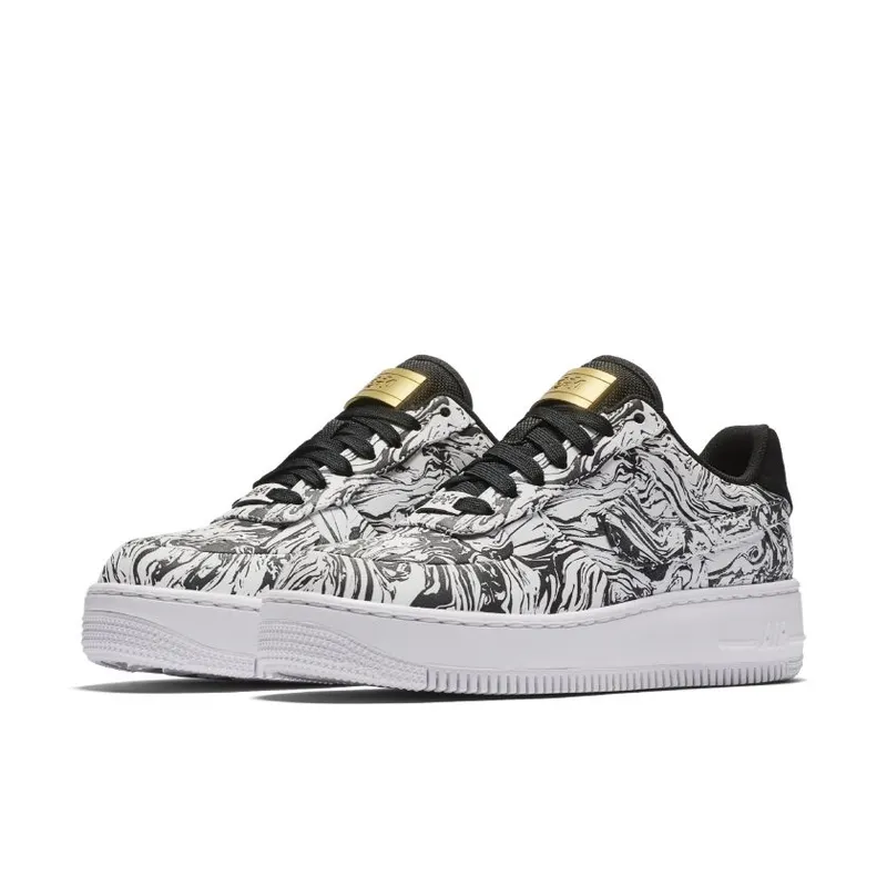 Nike Air Force 1 Upstep Low BHM (2017) (Women’s) (920788-100)