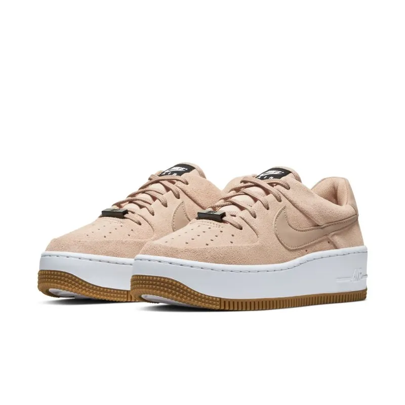Nike Air Force Sage Low Beige Suede (Women’s) (AR5339-203)