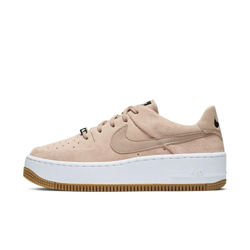 Nike Air Force Sage Low Beige Suede (Women’s) (AR5339-203)