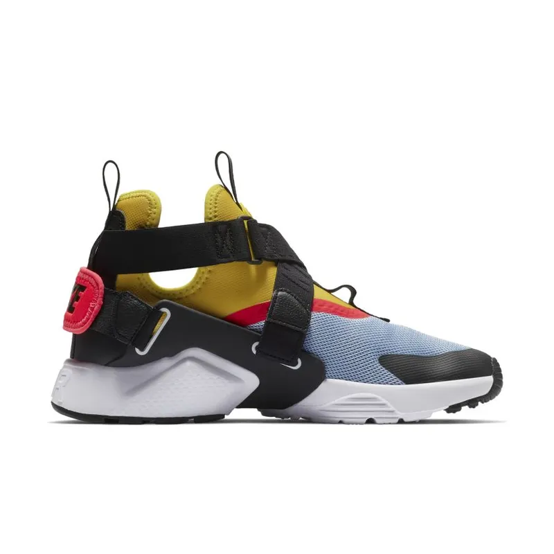 Nike Air Huarache City Aluminum Bright Citron Bright Crimson (Women’s) (AH6787-401)