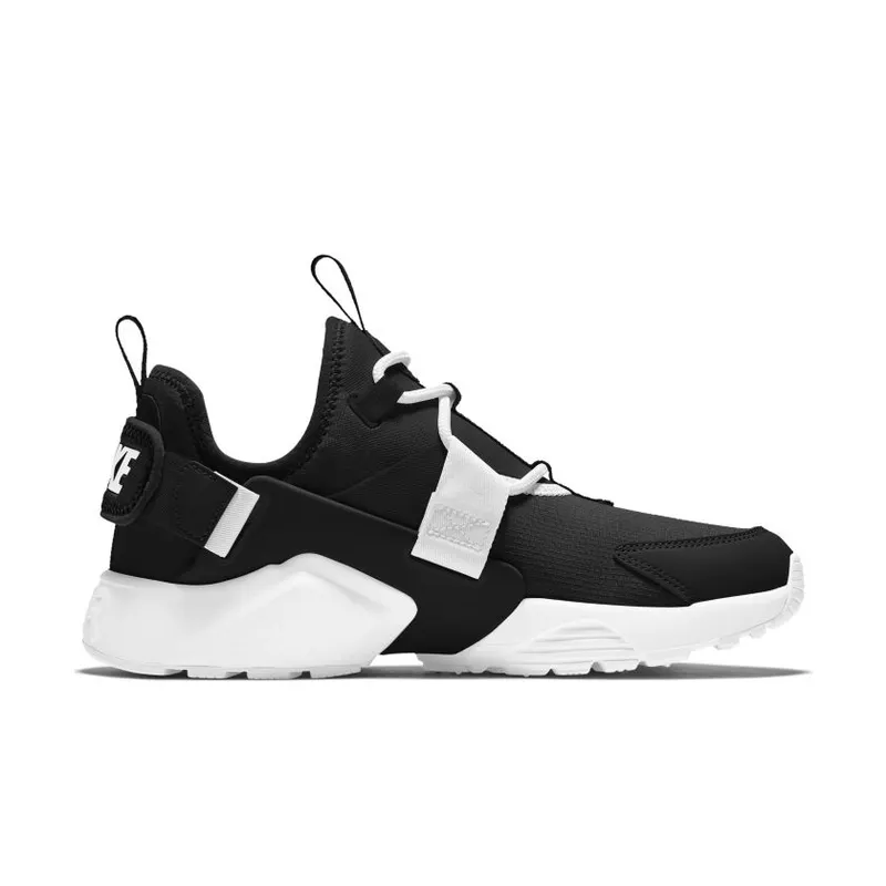 Nike Air Huarache City Low Black Black-White (Women’s) (AH6804-002)
