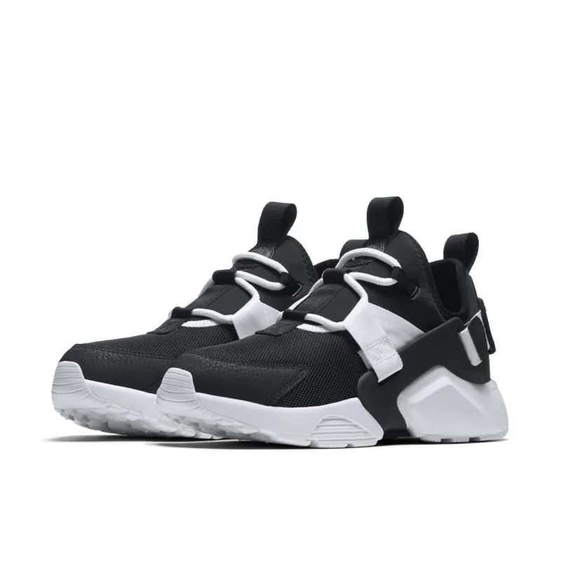 Nike Air Huarache City Low Black Black-White (Women’s) (AH6804-002)