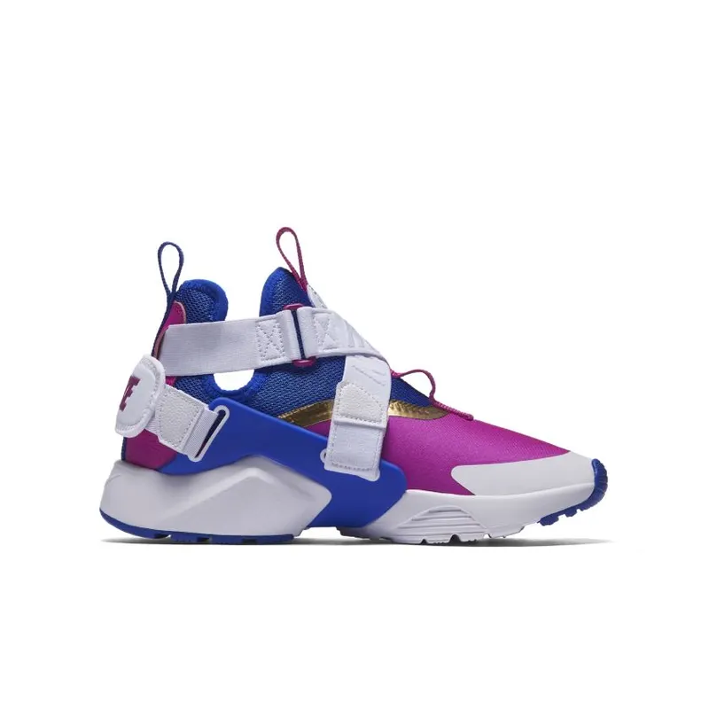 Nike Air Huarache City Racer Blue Fuchsia Blast (GS) (AJ6662-401)