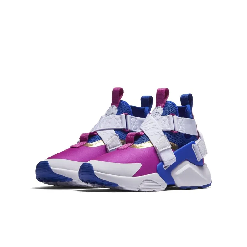 Nike Air Huarache City Racer Blue Fuchsia Blast (GS) (AJ6662-401)