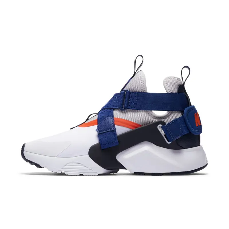 Nike Air Huarache City White Vast Grey-Gym Blue (Women’s) (AH6787-100)