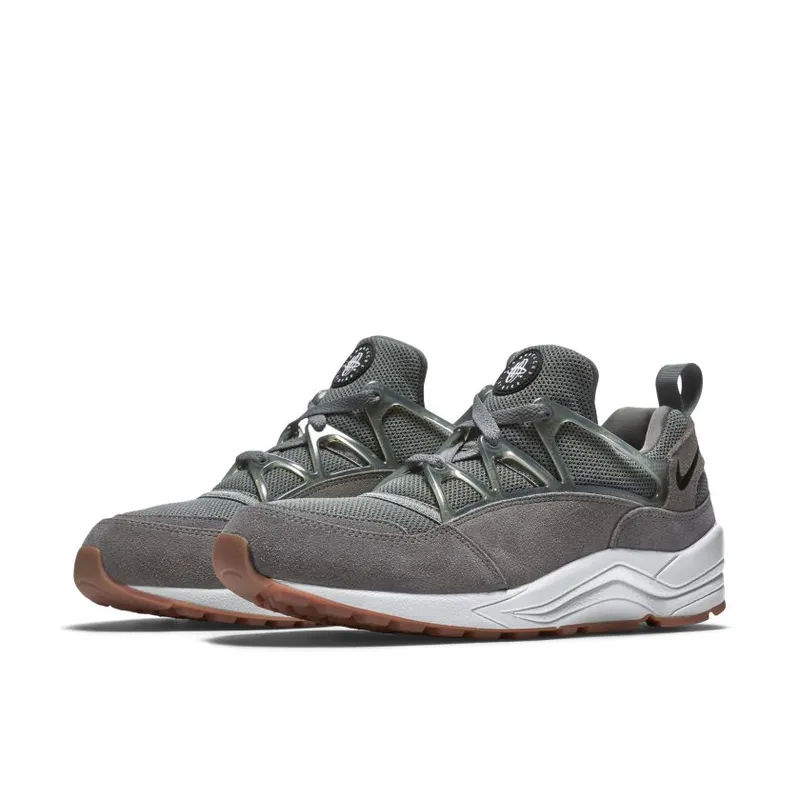 Nike Air Huarache Light Tumbled Grey Black White (306127-005)