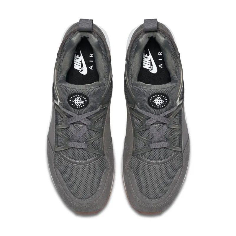 Nike Air Huarache Light Tumbled Grey Black White (306127-005)