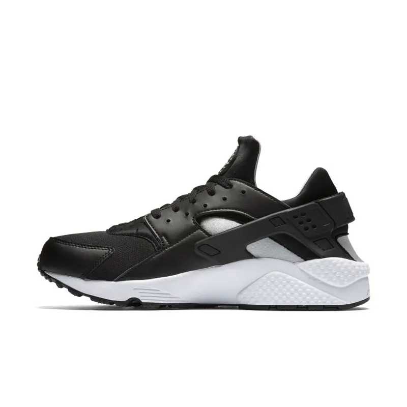 Nike Air Huarache Run Black Flat Silver White (318429-029)