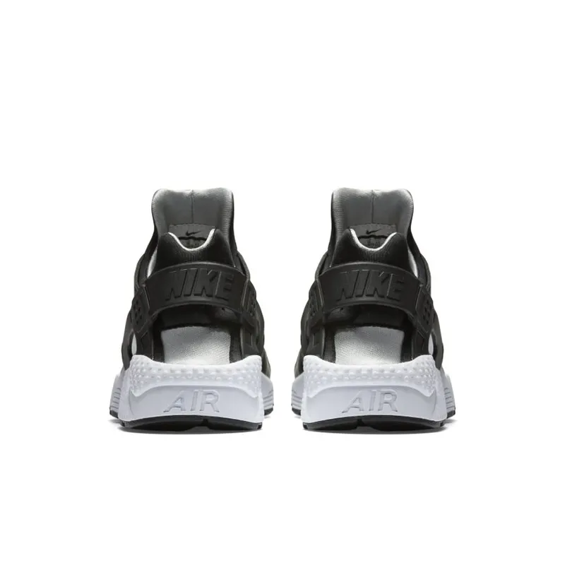 Nike Air Huarache Run Black Flat Silver White (318429-029)