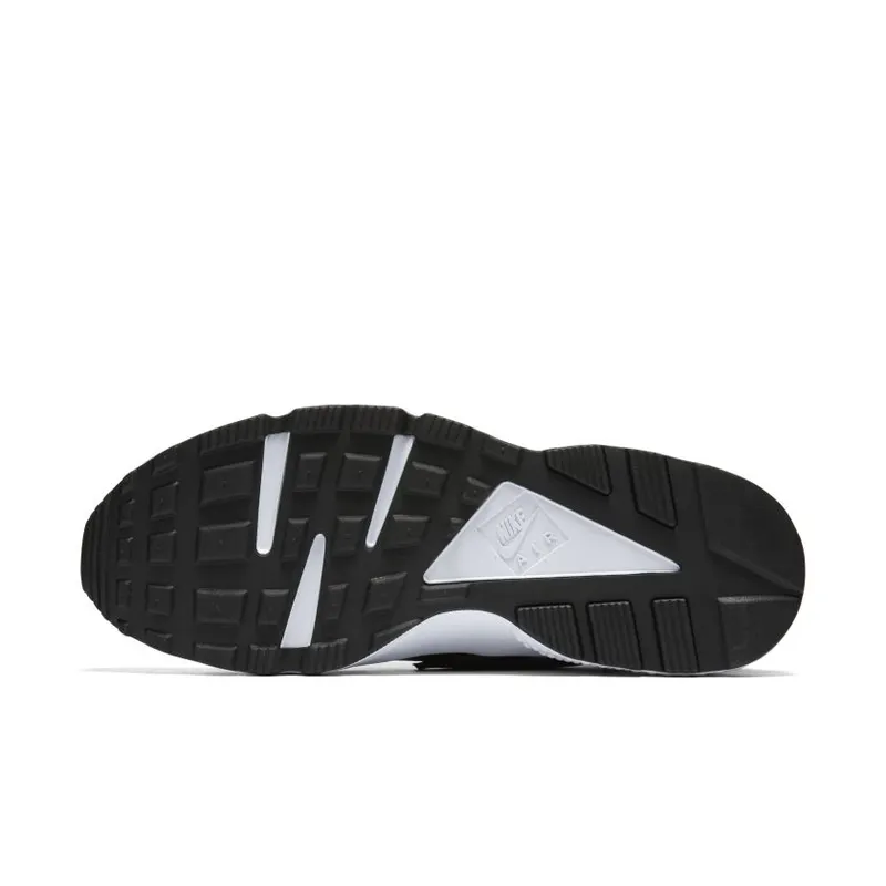 Nike Air Huarache Run Black Flat Silver White (318429-029)