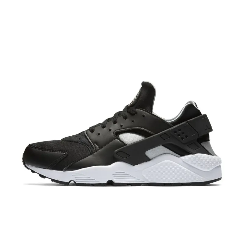 Nike Air Huarache Run Black Flat Silver White (318429-029)