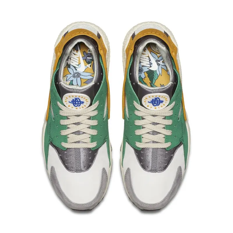 Nike Air Huarache Run Pine Green Gold Leaf (852628-300)
