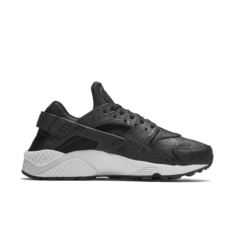 Nike Air Huarache Run Premium Black/Black-Light Bone (Women’s) (683818-010)