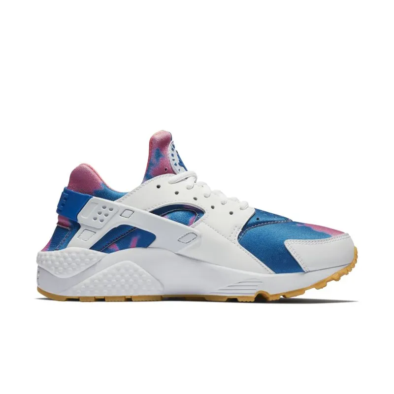 Nike Air Huarache Run Print White Blue Nebula-Blue Nebula (Women’s) (AQ0551-100)
