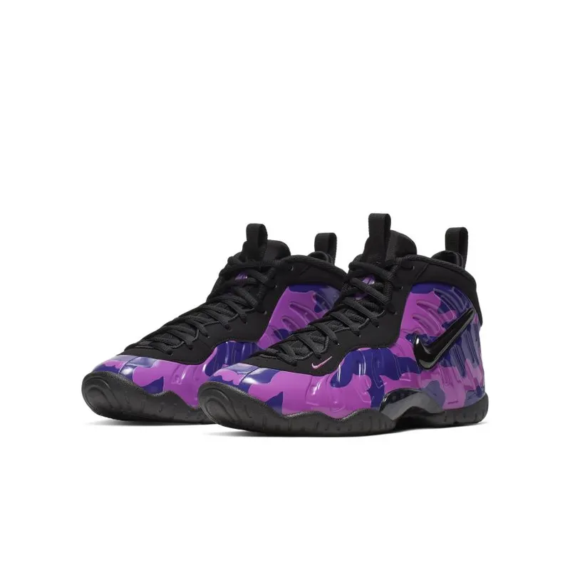 Nike Air Little Posite Pro Purple Camo (GS) (644792-012)