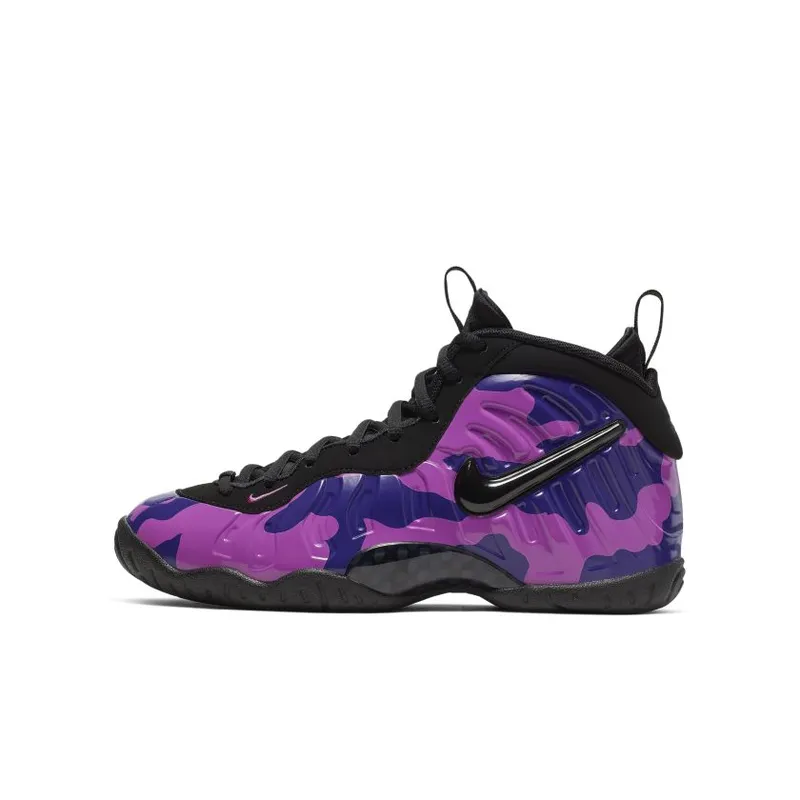 Nike Air Little Posite Pro Purple Camo (GS) (644792-012)