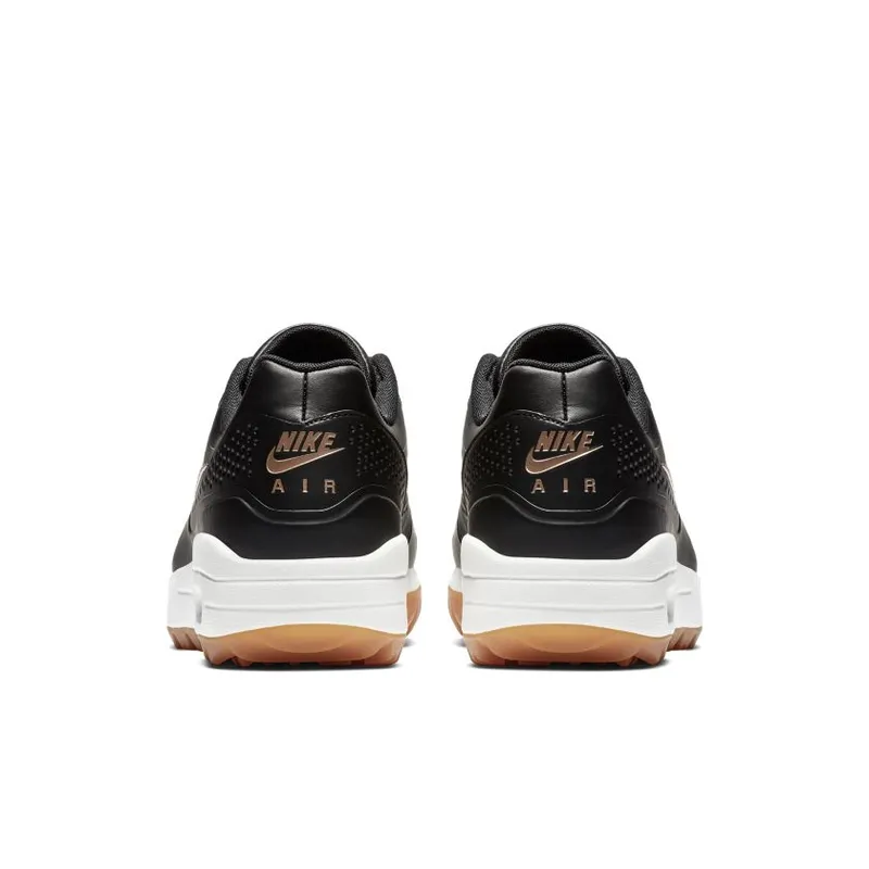 Nike Air Max 1 Golf Black Metallic Red Bronze Gum (Women’s) (AQ0865-002)