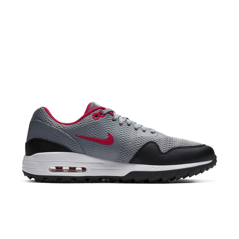 Nike Air Max 1 Golf Particle Grey Red (CI7576-002)