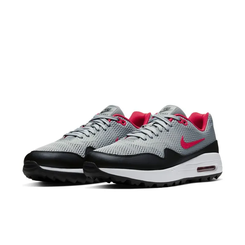 Nike Air Max 1 Golf Particle Grey Red (CI7576-002)