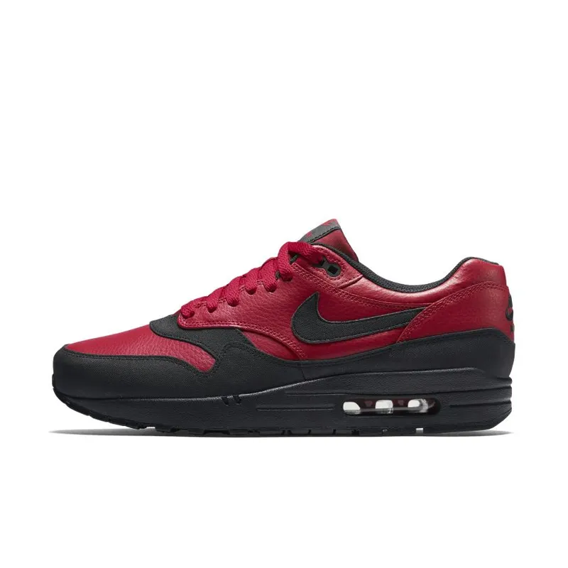 Nike Air Max 1 Ltr Premium Gym Red/Black (705282-600)