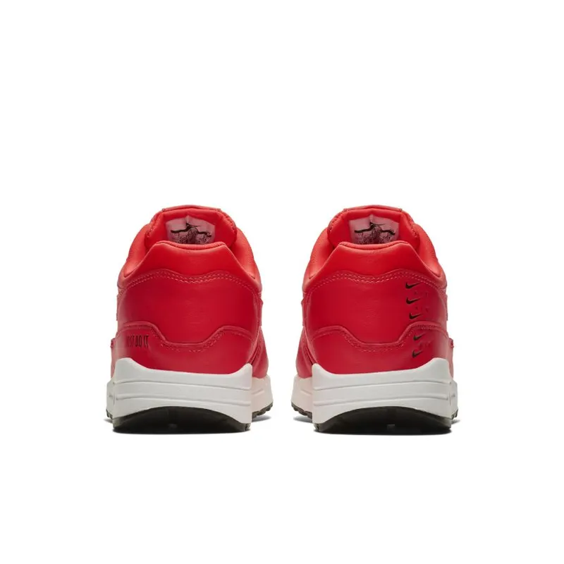 Nike Air Max 1 Overbranding Bright Crimson (Women’s) (881101-602)
