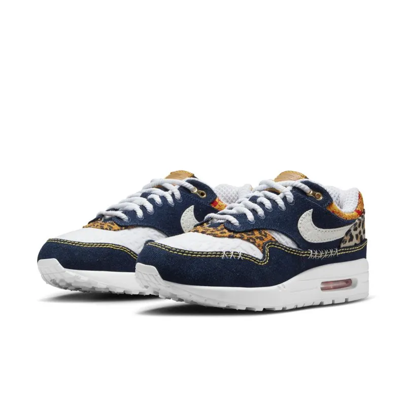 Nike Air Max 1 Premium Denim Leopard (FJ4452-432)