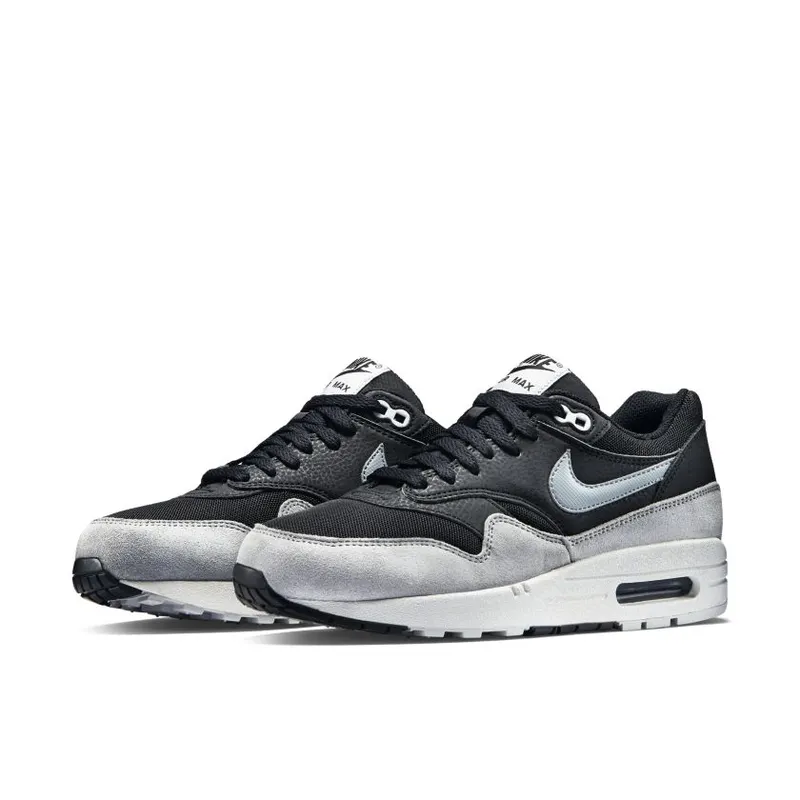 Nike Air Max1 Essential Black Dove Grey-Pure Platinum (Women’s) (599820-012)