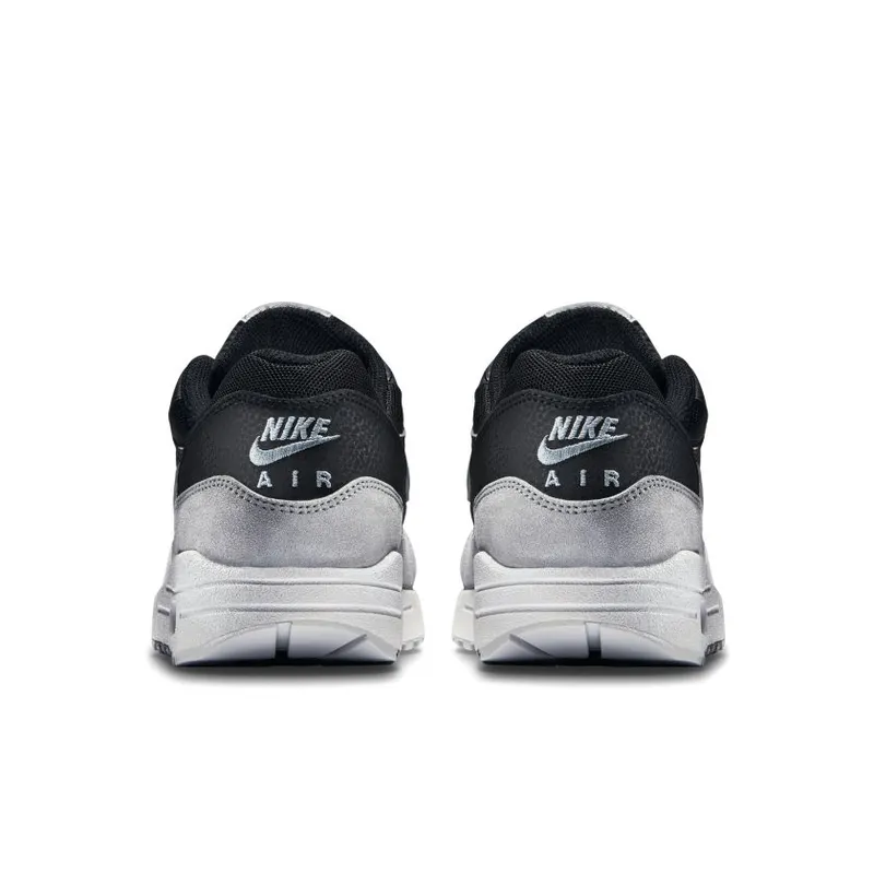 Nike Air Max1 Essential Black Dove Grey-Pure Platinum (Women’s) (599820-012)