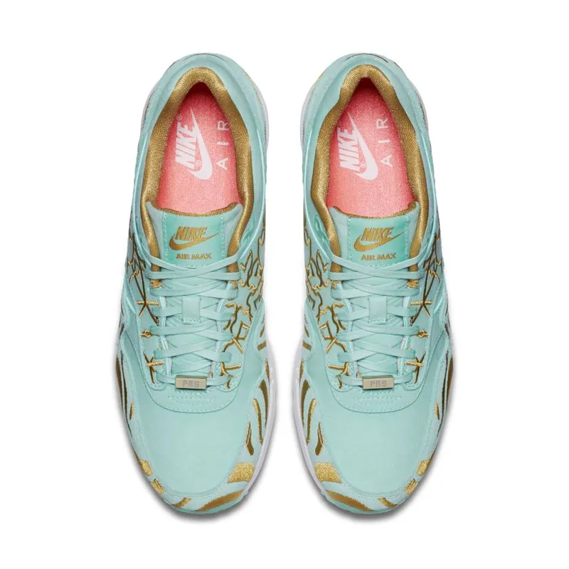 Nike Air Max 1 Ultra Lotc Qs Island Green Island Green-Flt Gld (Women’s) (747105-300)