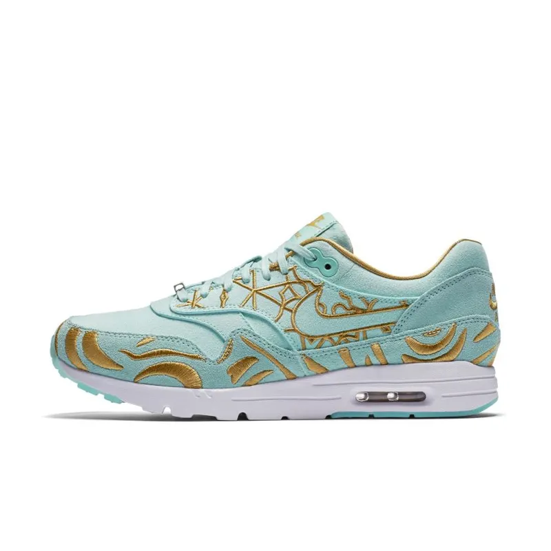 Nike Air Max 1 Ultra Lotc Qs Island Green Island Green-Flt Gld (Women’s) (747105-300)