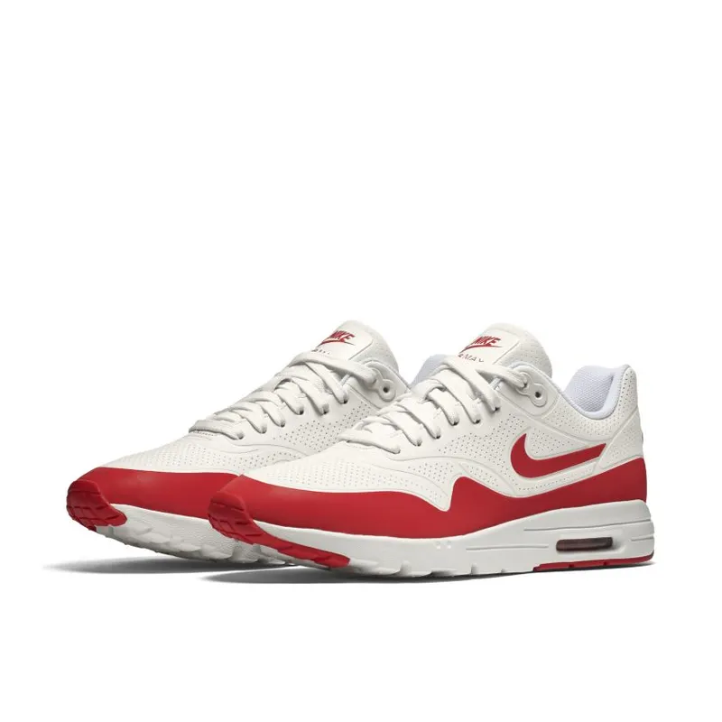 Nike Air Max 1 Ultra Moire Summit White/University Red-White (Women’s) (704995-102)