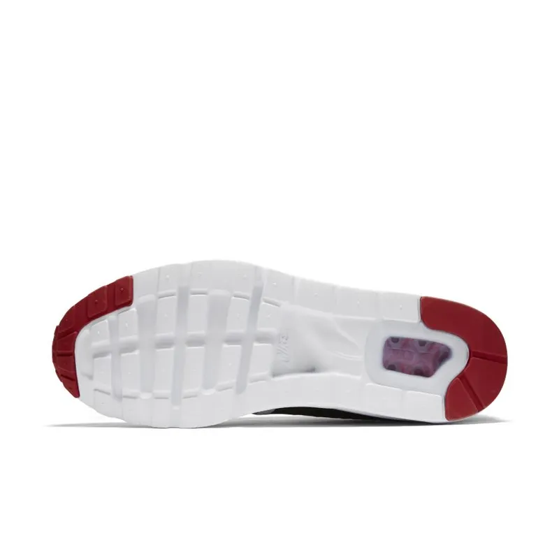 Nike Air Max 1 Ultra Pure Platinum Black Gym Red (819476-005)
