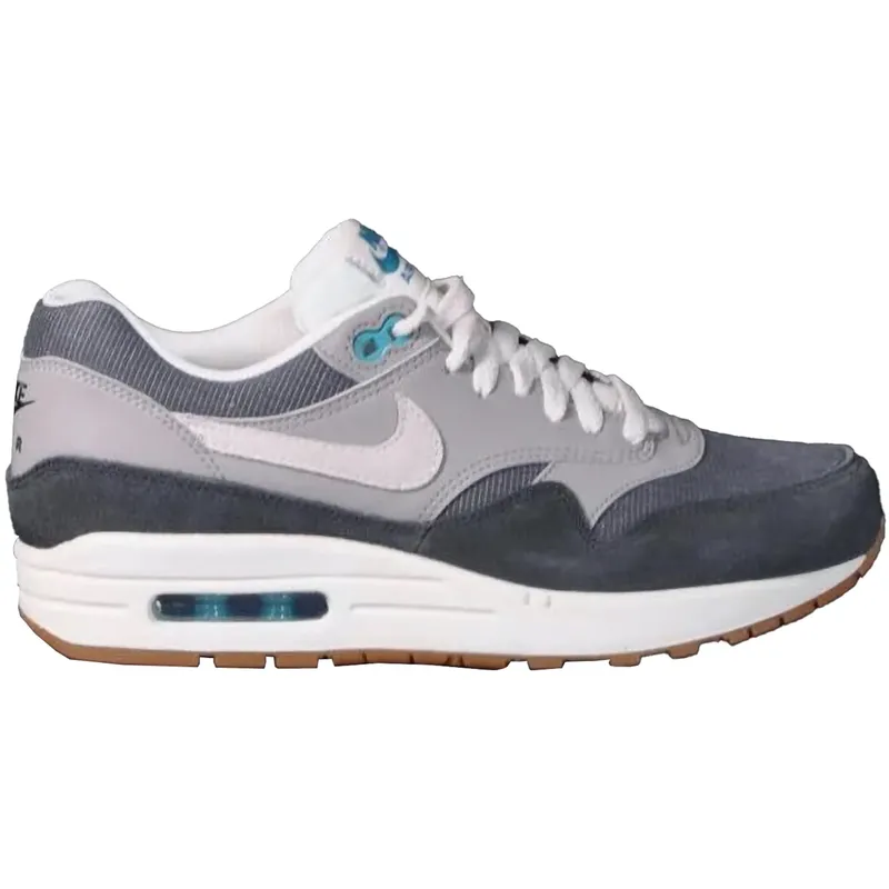 Nike Air Max 1 VNTG Grey Dark Grey Gum (Women’s) (555284-002)