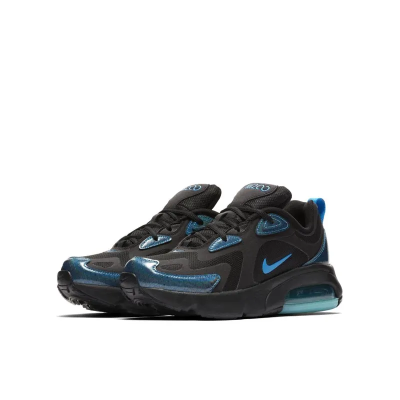 Nike Air Max 200 Black Blue Hero (GS) (CQ4009-001)