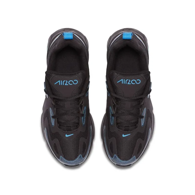 Nike Air Max 200 Black Blue Hero (GS) (CQ4009-001)