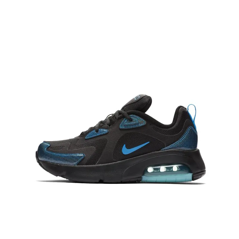Nike Air Max 200 Black Blue Hero (GS) (CQ4009-001)