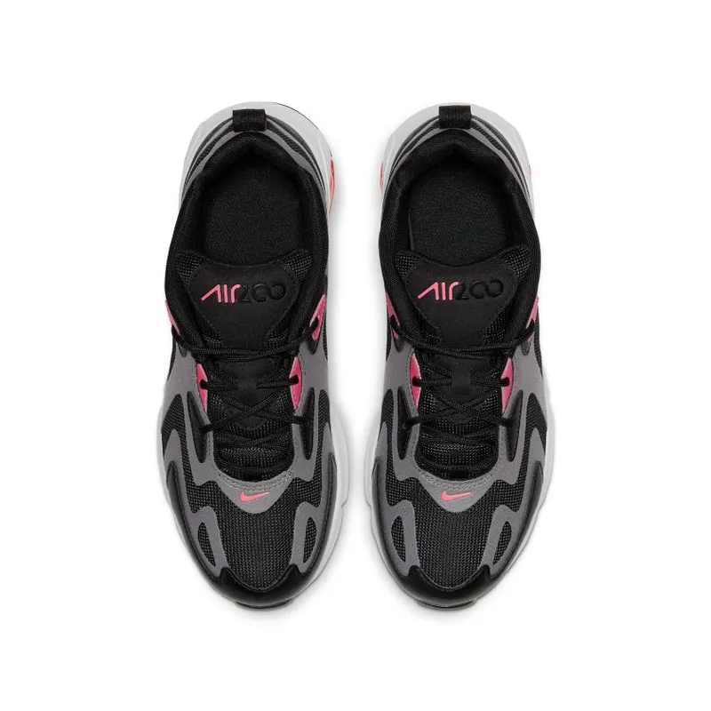 Nike Air Max 200 Black Hot Punch (GS) (CT6388-001)