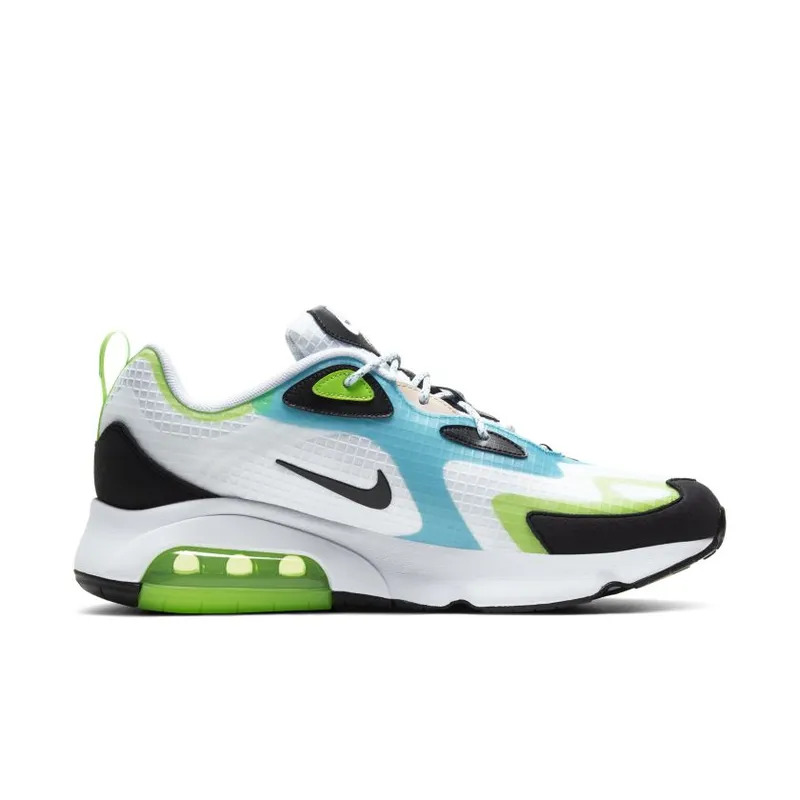 Nike Air Max 200 White Electric Green Oracle Aqua (CJ0575-101)