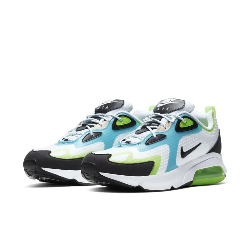 Nike Air Max 200 White Electric Green Oracle Aqua (CJ0575-101)