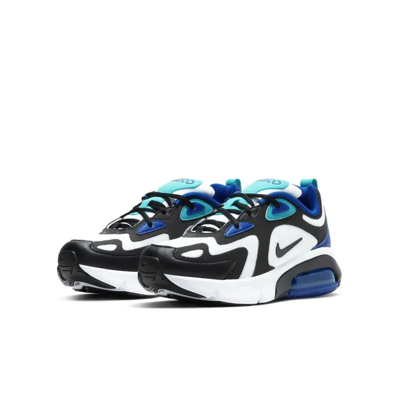 Nike Air Max 200 White Hyper Blue Oracle Aqua (GS) (AT5627-103)
