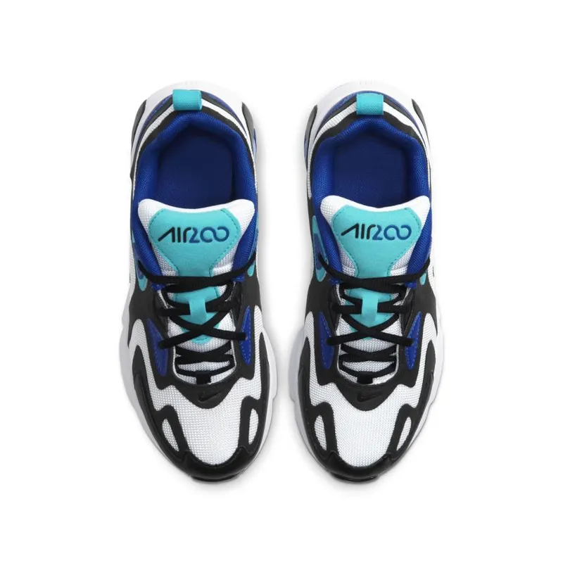 Nike Air Max 200 White Hyper Blue Oracle Aqua (GS) (AT5627-103)